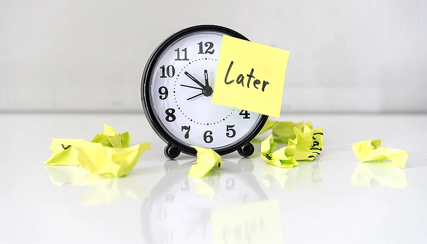 The problem of procrastination