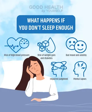 What happens if you don't sleep enough?