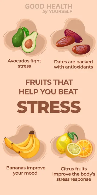 Fruits that help beat stress