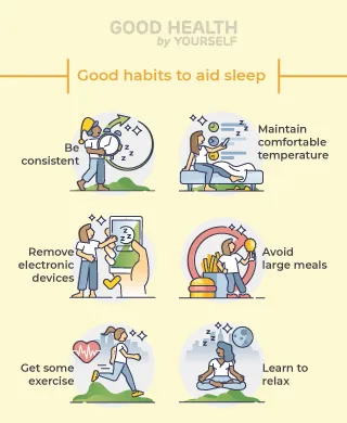 Good habits to aid sleep