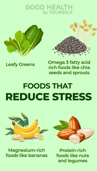 Foods that reduce stress relief