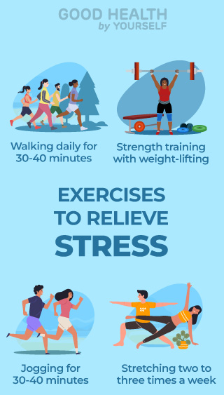 Exercises to relieve stress