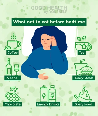 what not to eat before bedtime