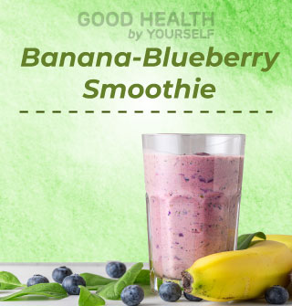 banana blueberry smoothie