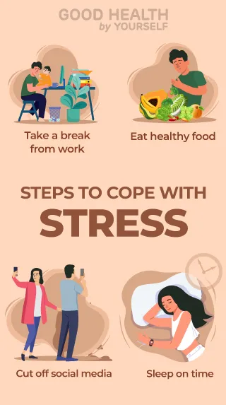 Steps to cope with stress